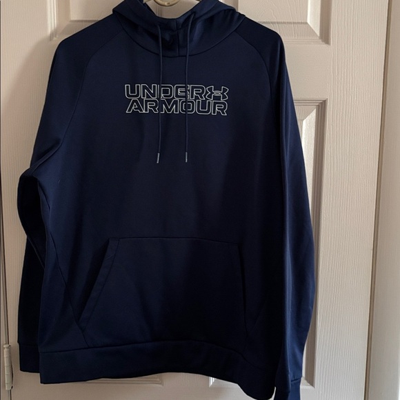 Under Armour Men's Dark Blue Hoodie - Picture 1 of 3
